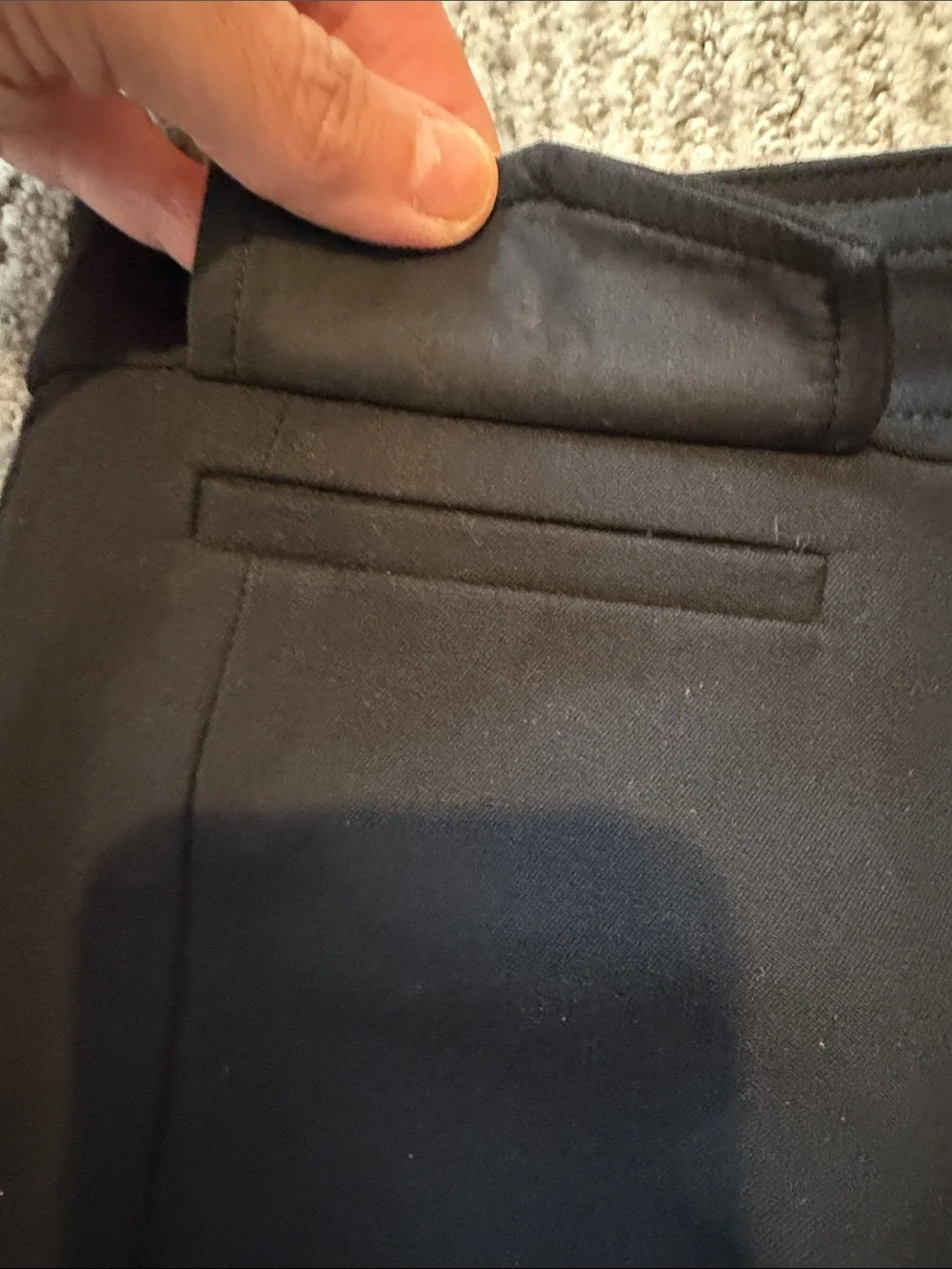 Tory Burch Black Slim Ponte Pants